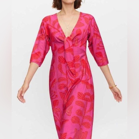 Compañia Fantastica Floral Print Midi Dress - Picture 4 of 5